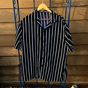 Men's Revere Collard Striped Shirt